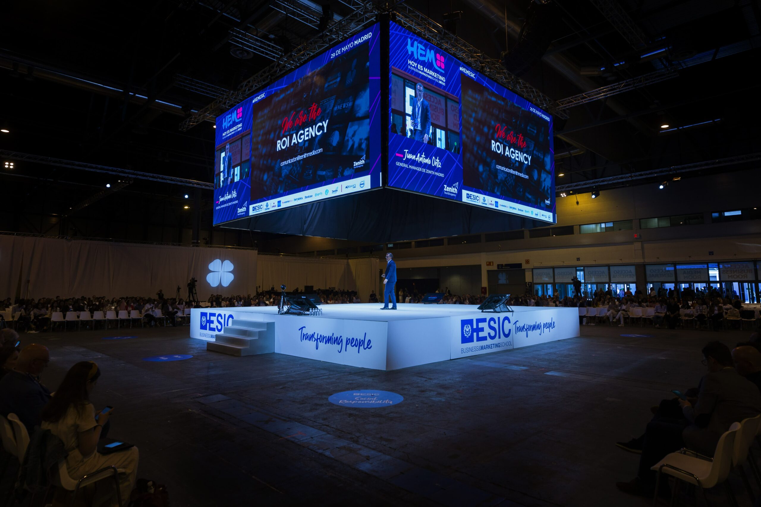 reel eventos escenario esic