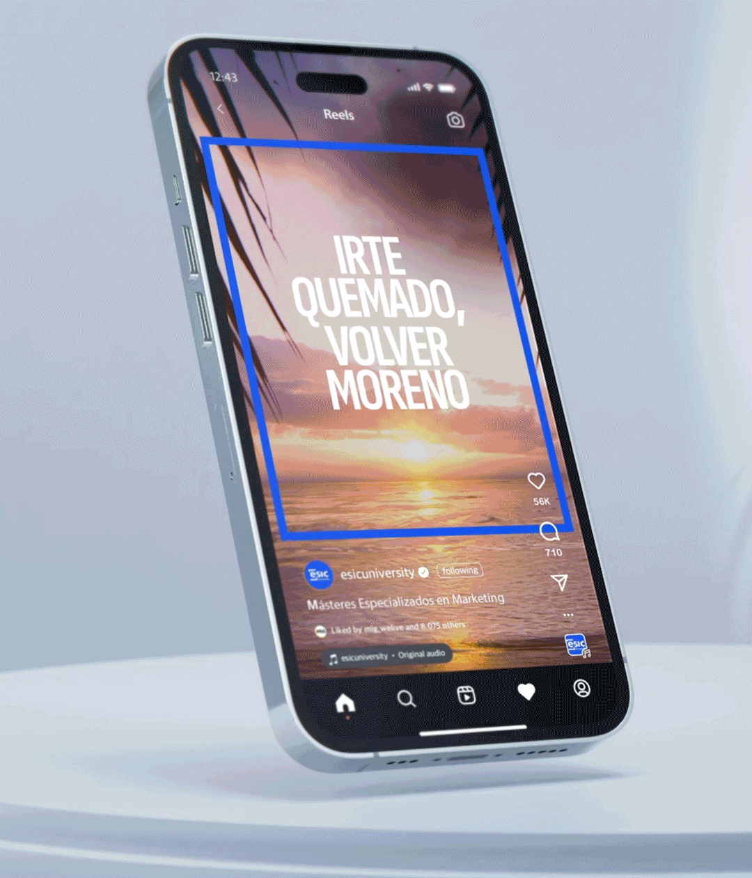 mockup reels verano ESIC